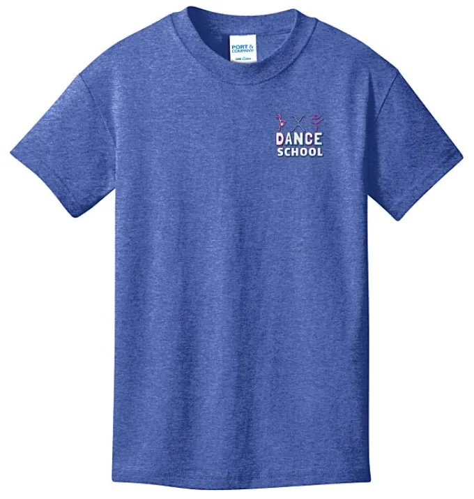 Port Classic 5.4-oz T-Shirt - Youth - Embroidered
