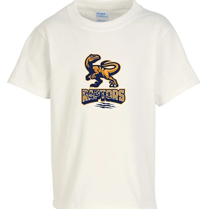 Port Classic 5.4-oz T-Shirt - Youth - White - Full Color