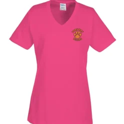 Port Classic 5.4-oz V-Neck T-Shirt - Ladies' - Colors - Embroidered