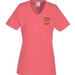 Port Classic 5.4-oz V-Neck T-Shirt - Ladies' - Colors - Embroidered