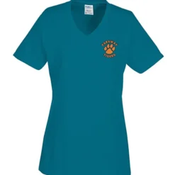 Port Classic 5.4-oz V-Neck T-Shirt - Ladies' - Colors - Embroidered