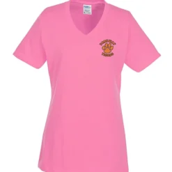Port Classic 5.4-oz V-Neck T-Shirt - Ladies' - Colors - Embroidered