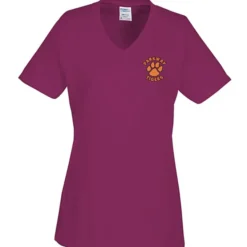 Port Classic 5.4-oz V-Neck T-Shirt - Ladies' - Colors - Embroidered