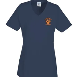 Port Classic 5.4-oz V-Neck T-Shirt - Ladies' - Colors - Embroidered