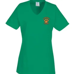 Port Classic 5.4-oz V-Neck T-Shirt - Ladies' - Colors - Embroidered