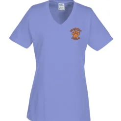 Port Classic 5.4-oz V-Neck T-Shirt - Ladies' - Colors - Embroidered