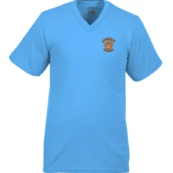Port Classic 5.4-oz V-Neck T-Shirt - Men’s - Colors - Embroidered