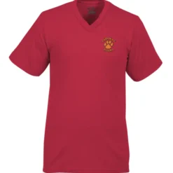 Port Classic 5.4-oz V-Neck T-Shirt - Men’s - Colors - Embroidered