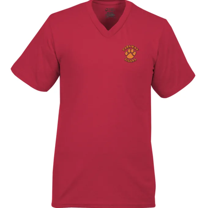 Port Classic 5.4-oz V-Neck T-Shirt - Men’s - Colors - Embroidered