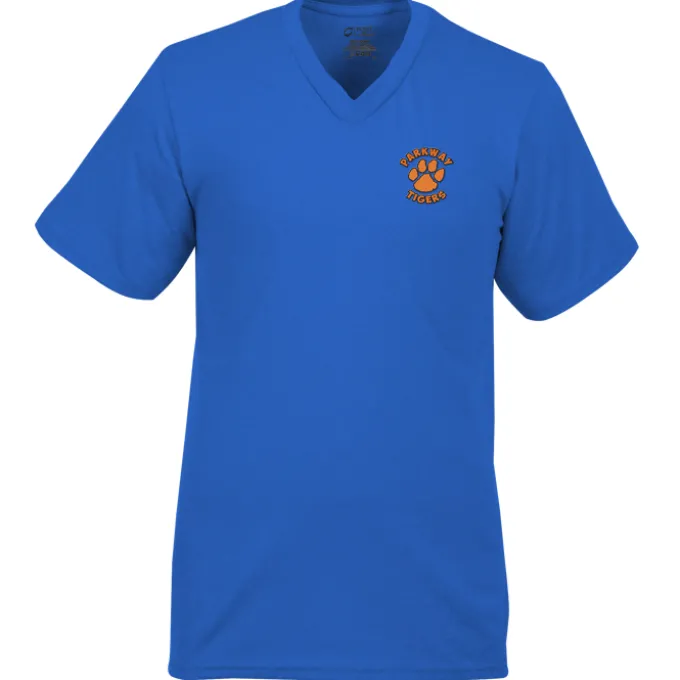 Port Classic 5.4-oz V-Neck T-Shirt - Men’s - Colors - Embroidered