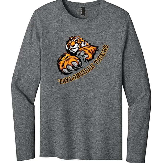 Port & Company Easy Cotton Long Sleeve T-Shirt - Full Color