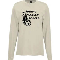 Port & Company Easy Cotton Long Sleeve T-Shirt - Screen