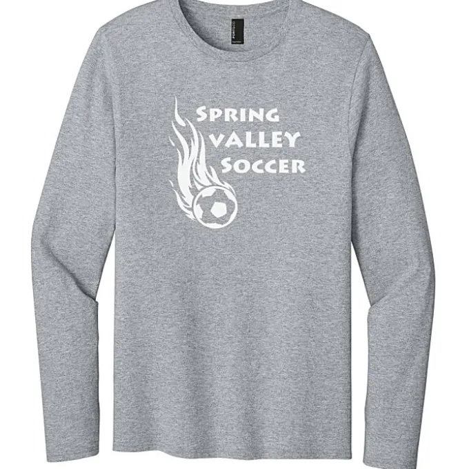 Port & Company Easy Cotton Long Sleeve T-Shirt - Screen