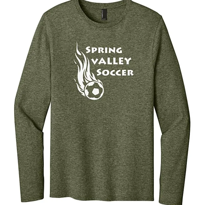 Port & Company Easy Cotton Long Sleeve T-Shirt - Screen