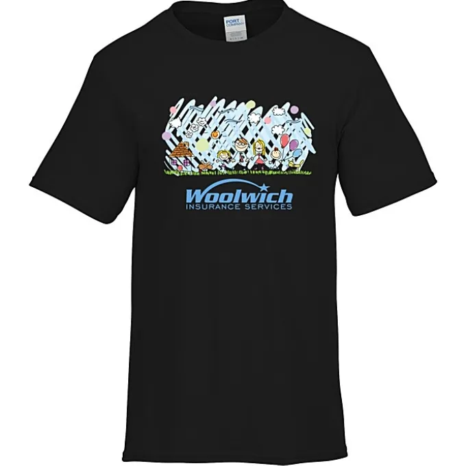 Port & Company Easy Cotton T-Shirt - Full Color