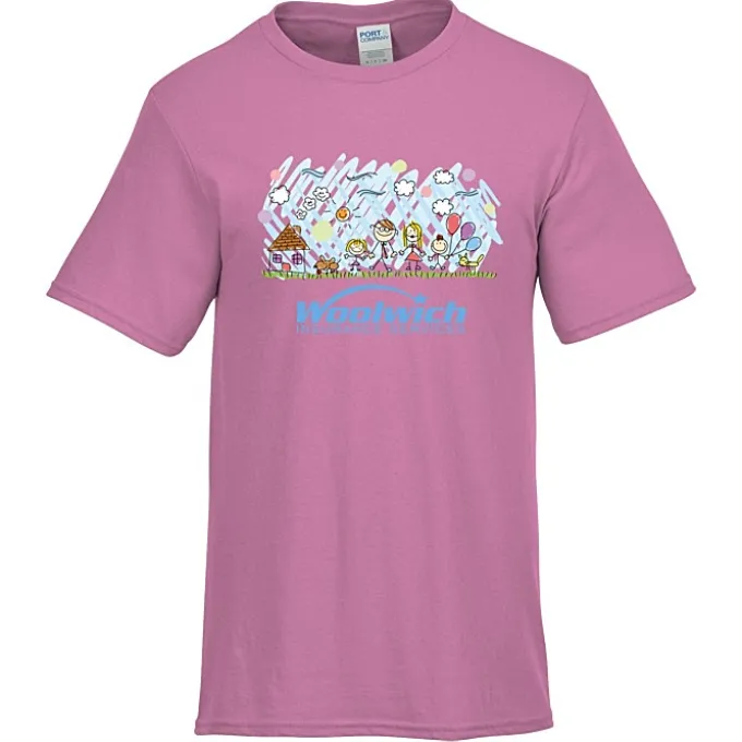 Port & Company Easy Cotton T-Shirt - Full Color