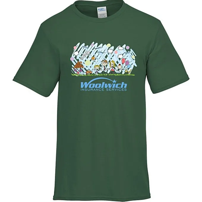 Port & Company Easy Cotton T-Shirt - Full Color