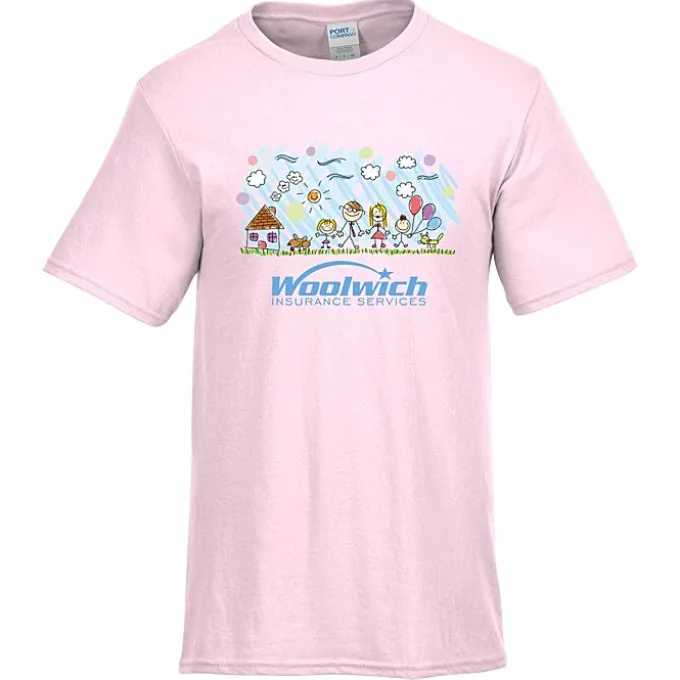 Port & Company Easy Cotton T-Shirt - Full Color