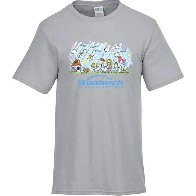 Port & Company Easy Cotton T-Shirt - Full Color