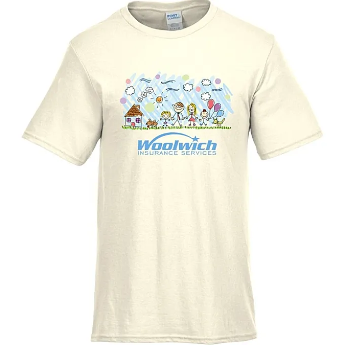 Port & Company Easy Cotton T-Shirt - Full Color