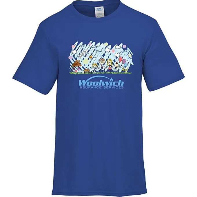 Port & Company Easy Cotton T-Shirt - Full Color
