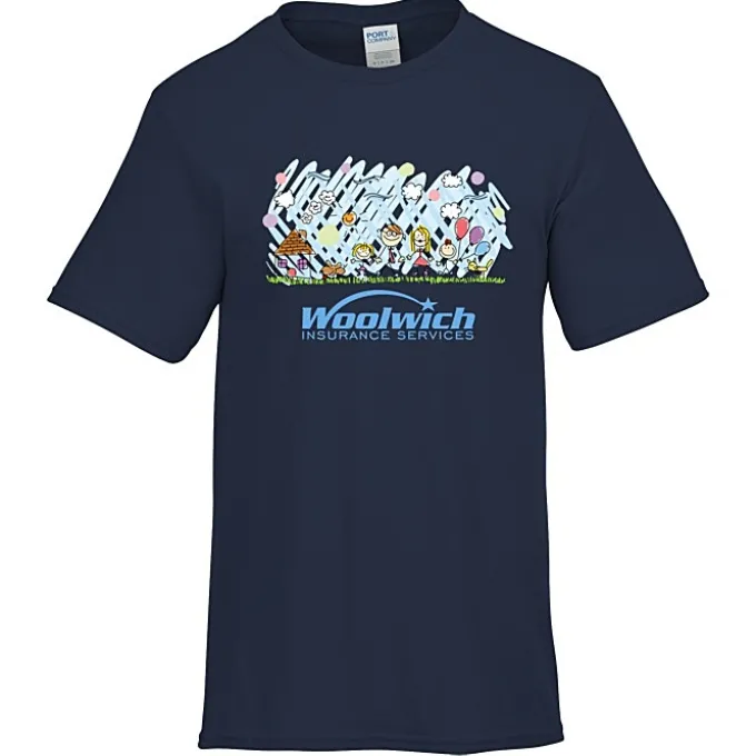Port & Company Easy Cotton T-Shirt - Full Color