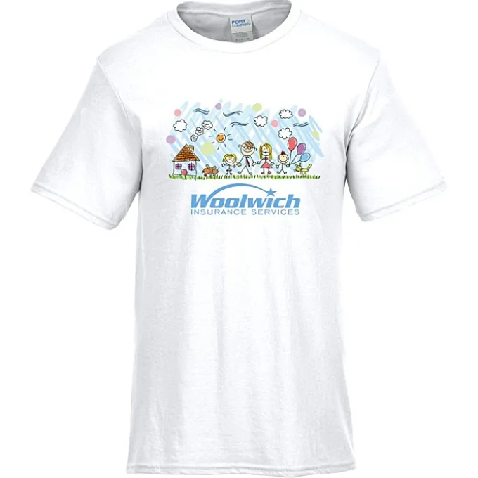 Port & Company Easy Cotton T-Shirt - Full Color