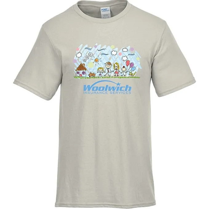 Port & Company Easy Cotton T-Shirt - Full Color