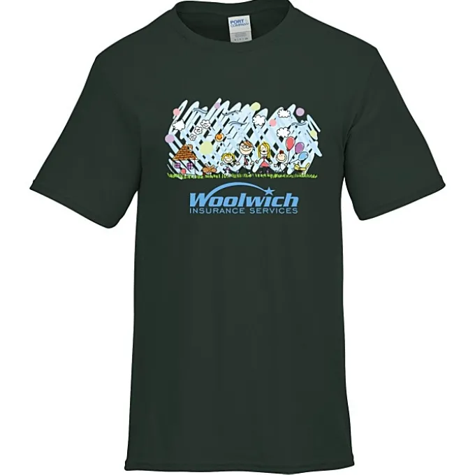 Port & Company Easy Cotton T-Shirt - Full Color