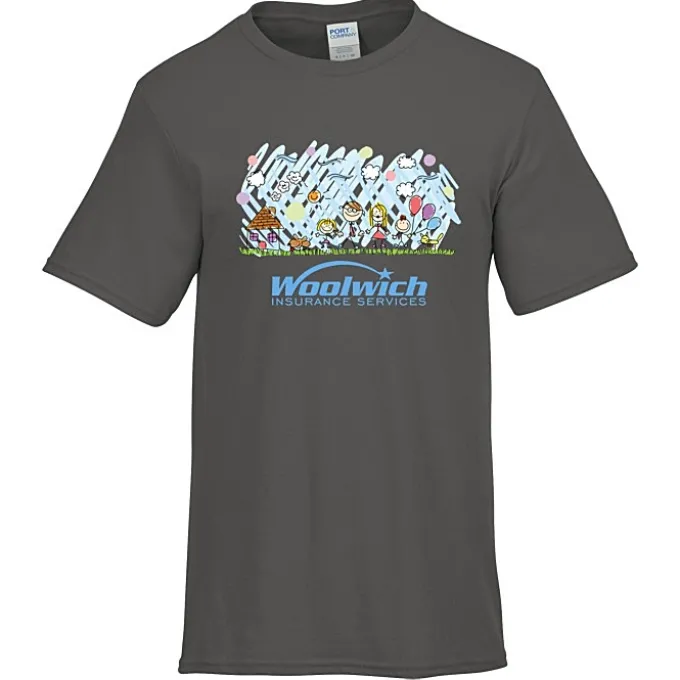 Port & Company Easy Cotton T-Shirt - Full Color