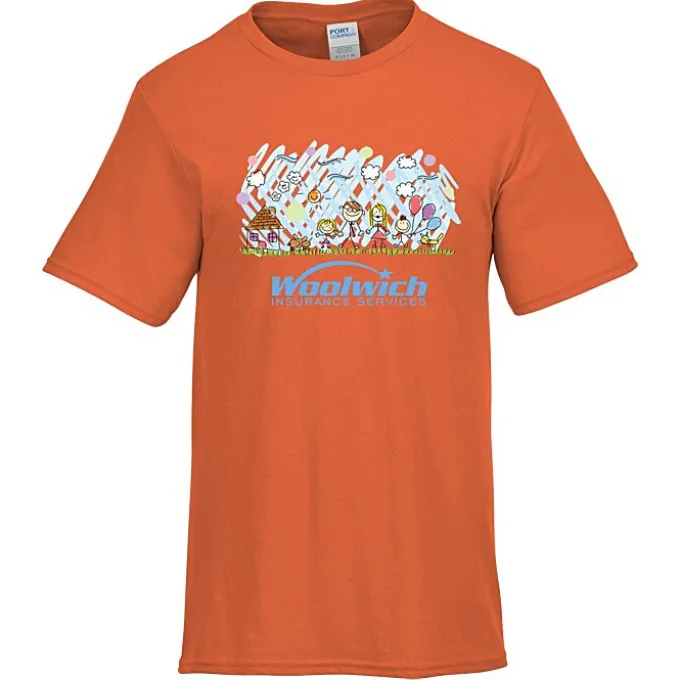 Port & Company Easy Cotton T-Shirt - Full Color