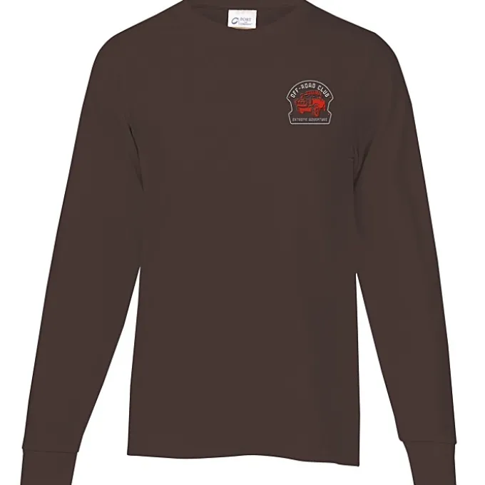 Port & Company Essential Long Sleeve T-Shirt - Embroidered