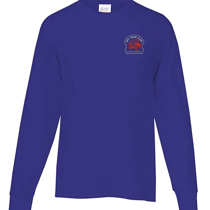 Port & Company Essential Long Sleeve T-Shirt - Embroidered