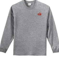 Port & Company Essential Long Sleeve T-Shirt - Embroidered