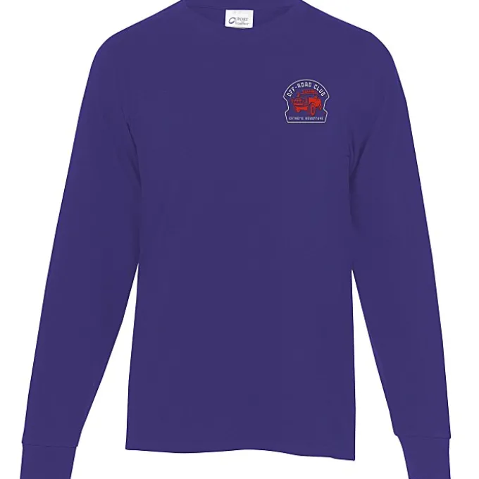 Port & Company Essential Long Sleeve T-Shirt - Embroidered