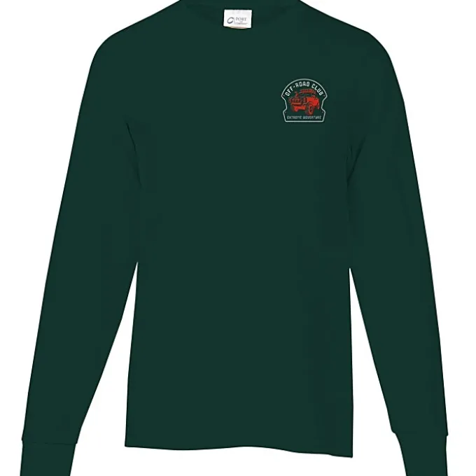 Port & Company Essential Long Sleeve T-Shirt - Embroidered