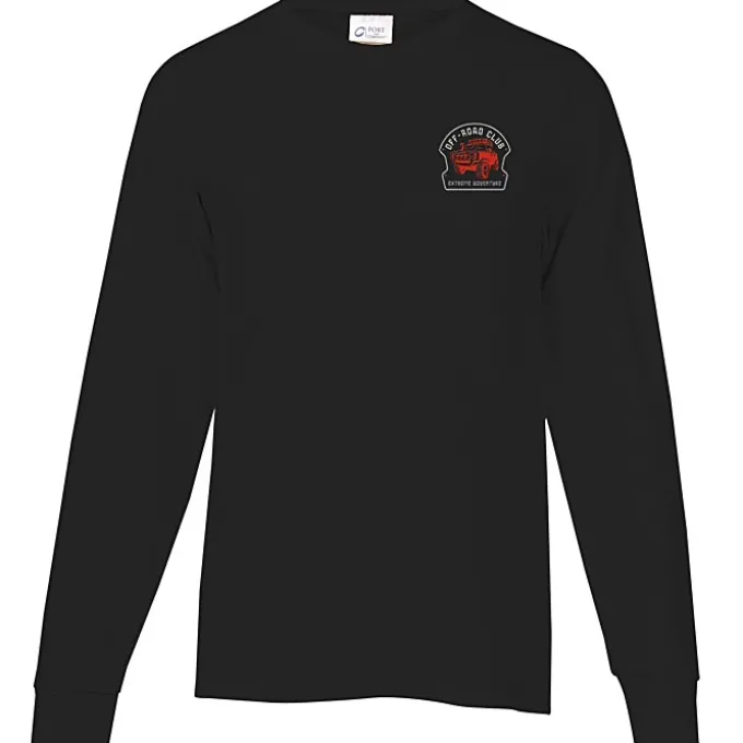 Port & Company Essential Long Sleeve T-Shirt - Embroidered