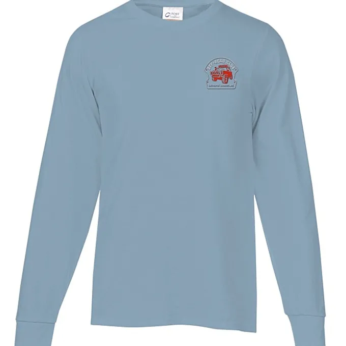 Port & Company Essential Long Sleeve T-Shirt - Embroidered