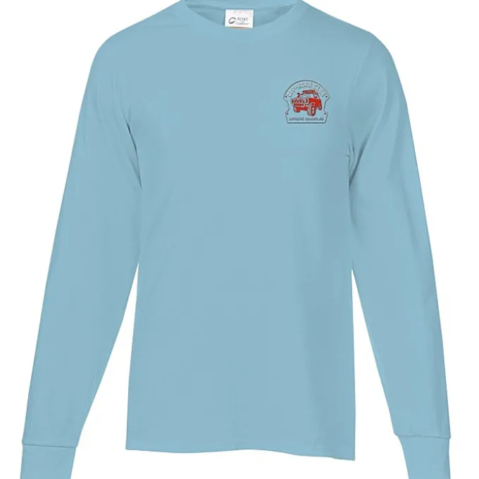 Port & Company Essential Long Sleeve T-Shirt - Embroidered