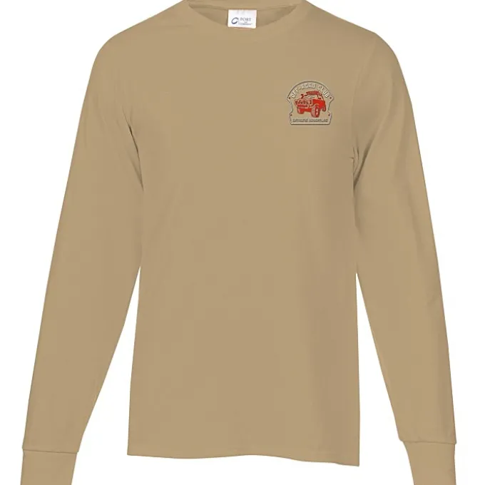 Port & Company Essential Long Sleeve T-Shirt - Embroidered