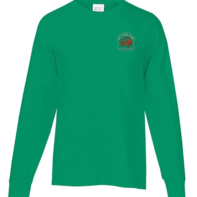 Port & Company Essential Long Sleeve T-Shirt - Embroidered