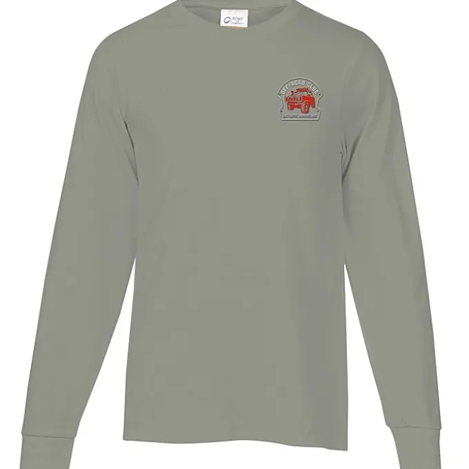 Port & Company Essential Long Sleeve T-Shirt - Embroidered