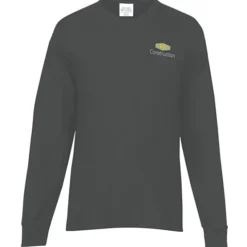 Port & Company Essential Long Sleeve Pocket T-Shirt - Embroidered
