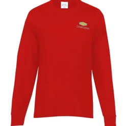Port & Company Essential Long Sleeve Pocket T-Shirt - Embroidered