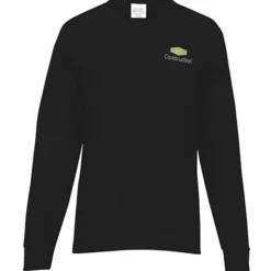 Port & Company Essential Long Sleeve Pocket T-Shirt - Embroidered