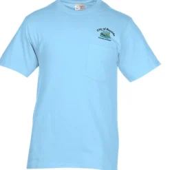 Port & Company Essential Pocket T-Shirt - Embroidered