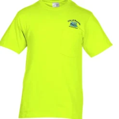 Port & Company Essential Pocket T-Shirt - Embroidered