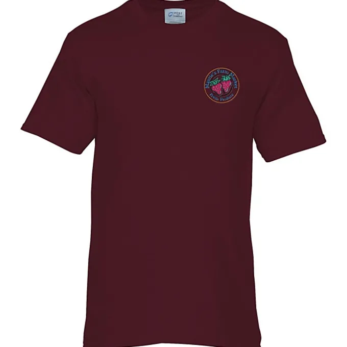 Port & Company Essential T-Shirt - Men's - Colors - Embroidered