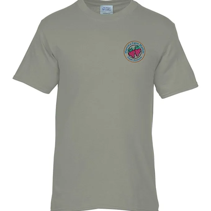 Port & Company Essential T-Shirt - Men's - Colors - Embroidered