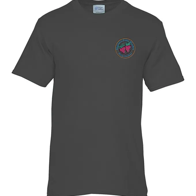 Port & Company Essential T-Shirt - Men's - Colors - Embroidered
